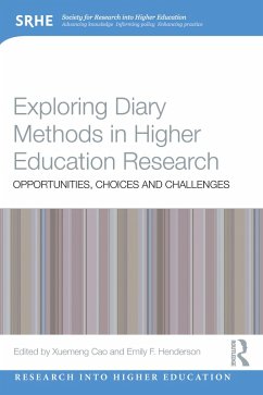 Cover Exploring Diary Methods in Higher Education Research (eBook, ePUB)