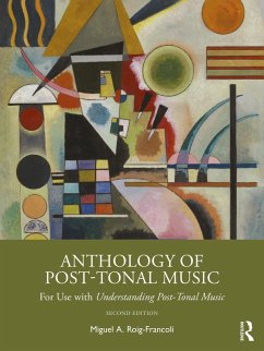 Cover Anthology of Post-Tonal Music (eBook, PDF)