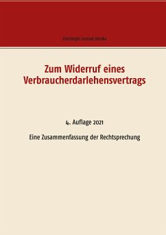 Zum Widerruf eines Verbraucherdarlehensvertrags (eBook, ePUB) - Henke, Christoph Conrad