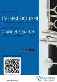 Clarinet Quartet score of "I Vespri Siciliani" (fixed-layout eBook, ePUB)