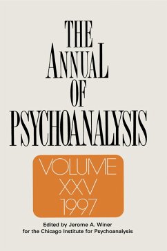 The Annual of Psychoanalysis, V. 25 (eBook, ePUB)
