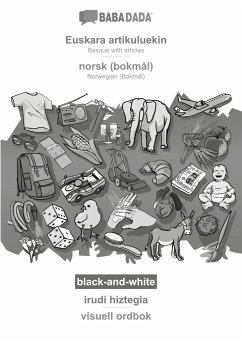 BABADADA black-and-white, Euskara artikuluekin - norsk (bokmål), irudi hiztegia - visuell ordbok - Babadada Gmbh