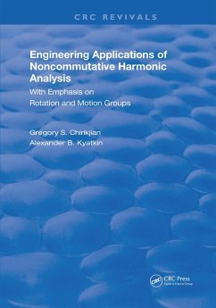 Cover Engineering Applications of Noncommutative Harmonic Analysis (eBook, ePUB)