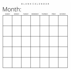 Blank Calendar - Llama Bird Press
