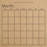 Blank Calendar