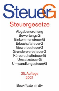 Cover Steuergesetze