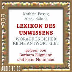Lexikon des Unwissens (MP3-Download) - Passig, Kathrin; Scholz, Aleks