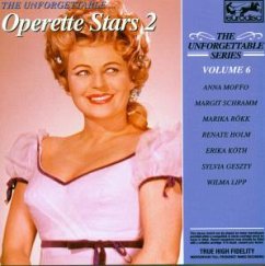 Vol. 6 (Operettenstars 2) - Unforgettable Operette Stars 2-The unforgettable Series 6