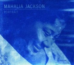 Mahalia Jackson Portrait (Blue - Mahalia Jackson