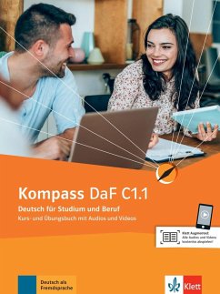 Kompass DaF C1.1. Kurs- und Übungsbuch Teil 1 - Sander, Ilse;Schmeiser, Daniela;Braun, Birgit