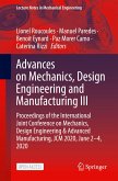 Advances on Mechanics, Design Engineering and Manufacturing III