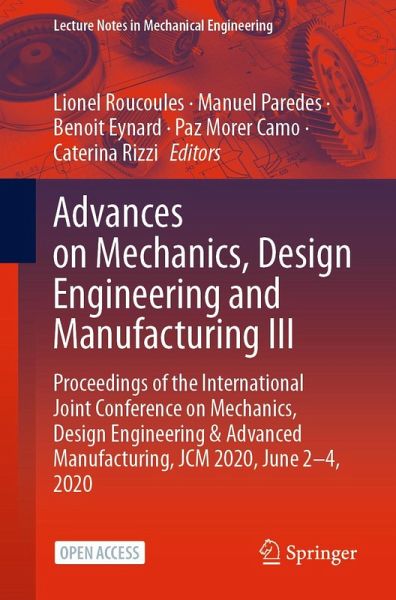 Advances on Mechanics, Design Engineering and Manufacturing III Advances on Mechanics, Design Engineering and Manufacturing III
