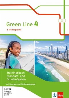 Green Line 4. Ausgabe 2. Fremdsprache. Trainingsbuch Standard- und Schulaufgaben, Heft mit Lösungen und CD-Extra Klasse 9