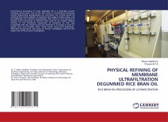 PHYSICAL REFINING OF MEMBRANE ULTRAFILTRATION DEGUMMED RICE BRAN OIL - G., Bhanu Radhika;B.V.S, Praveen