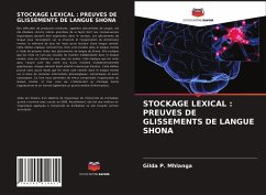 STOCKAGE LEXICAL : PREUVES DE GLISSEMENTS DE LANGUE SHONA - Mhlanga, Gilda P.