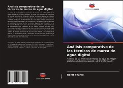 Análisis comparativo de las técnicas de marca de agua digital - Thanki, Rohit