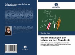 Wahrnehmungen der Lehrer zu den Standards - Son, Wonim