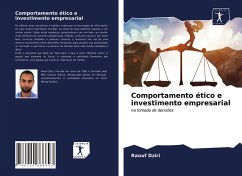 Comportamento ético e investimento empresarial - Dziri, Raouf