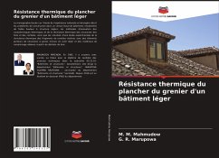Résistance thermique du plancher du grenier d'un bâtiment léger - Mahmudow, M. M.;Marupowa, G. R.