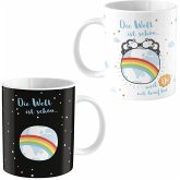 Zaubertasse für Dich "Die Welt ist schön"