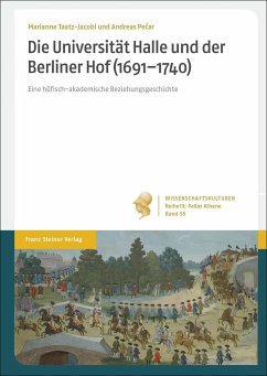Cover Die Universität Halle und der Berliner Hof (1691-1740)