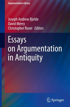 Essays on Argumentation in Antiquity