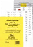 DürckheimRegister® BGB im Steuerrecht, Gesetze und §§ , OHNE Stichworte