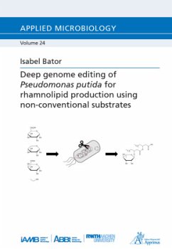 Deep genome editing of Pseudomonas putida for rhamnolipid production using non-conventional substrates - Bator, Isabel