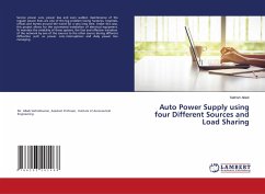 Auto Power Supply using four Different Sources and Load Sharing