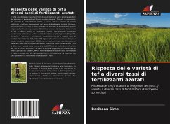 Risposta delle varietà di tef a diversi tassi di fertilizzanti azotati - Sime, Berihanu