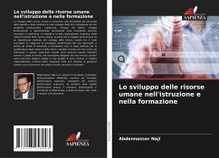 Lo sviluppo delle risorse umane nell'istruzione e nella formazione - Naji, Abdennasser