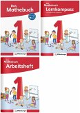 Das Mathebuch 1 - Neubearbeitung - Schülerbuch/Lernkompass/Arbeitsheft im Paket