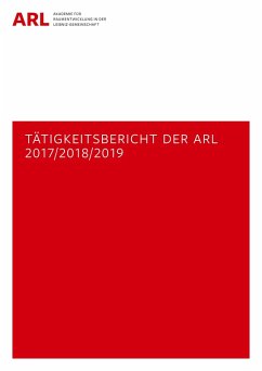 Cover Tätigkeitsbericht der ARL 2017/2018/2019