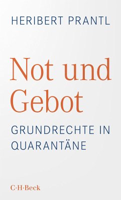 Not und Gebot (eBook, PDF) - Prantl, Heribert
