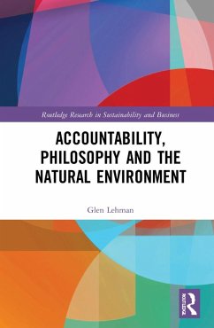 Accountability, Philosophy and the Natural Environment (eBook, ePUB) - Lehman, Glen