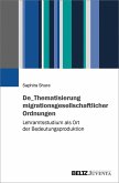 De_Thematisierung migrationsgesellschaftlicher Ordnungen (eBook, PDF)