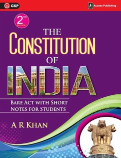 The Constitution of India Bare Act with Short Notes for Students 2ed - Khan, A. R.