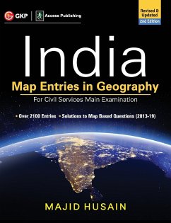 India Map Entries in Geography for Civil Services Main Examination 2ed - Husain, Majid