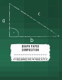 Graph Paper Composition: QUAD RULED 5x5, 0.20 inch size, 1/5 inch- Grid paper notebook- 110 PAGES - Large 8.5&quote; X 11&quote; - Large size graph paper c
