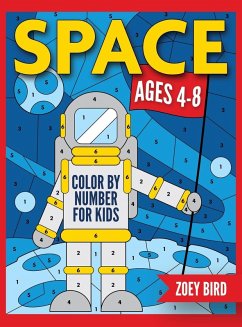 Cover Space Color by Number for Kids