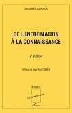 De l'information à la connaissance