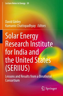 Solar Energy Research Institute for India and the United States (SERIIUS)