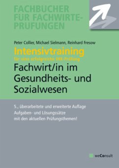 Intensivtraining Gepr. Fachwirt im Gesundheits- und Sozialwesen - Sielmann, Michael