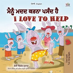 I Love to Help (Punjabi English Bilingual Children's Book - Gurmukhi) - Admont, Shelley; Books, Kidkiddos