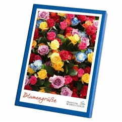 Kartenbox Blumengrüße, 6 versch. Motive, in Geschenkbox