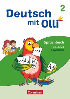 Cover Deutsch mit Olli 2. Schuljahr. Training: Rechtschreibung und Grammatik - Arbeitsheft