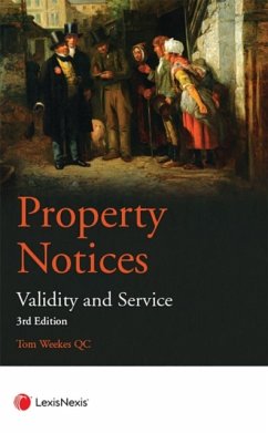 Property Notices - Weekes, Tom (Barrister, Landmark Chambers)