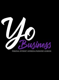 Yo Business   Personal Internet Address & Password Logbook - Denyse, Yodiva