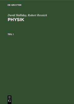 Cover David Halliday; Robert Resnick: Physik. Teil 1 (eBook, PDF)