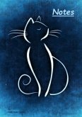 Notizbuch A5 liniert [Cat - Katze] Softcover von Daily Paper Design   80 Seiten   als Tagebuch, Bullet Journal, Notizhef